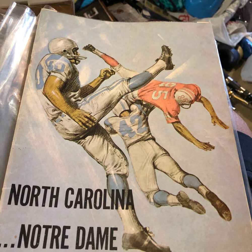 Vintage 1965 Notre Dame program